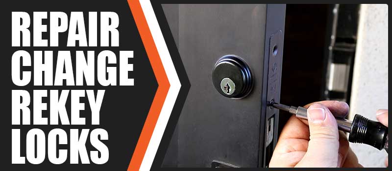 repair rekey change business door locks