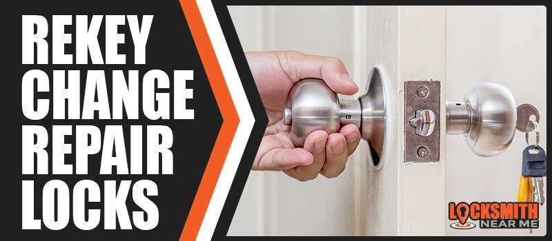 change repair rekey home door locks